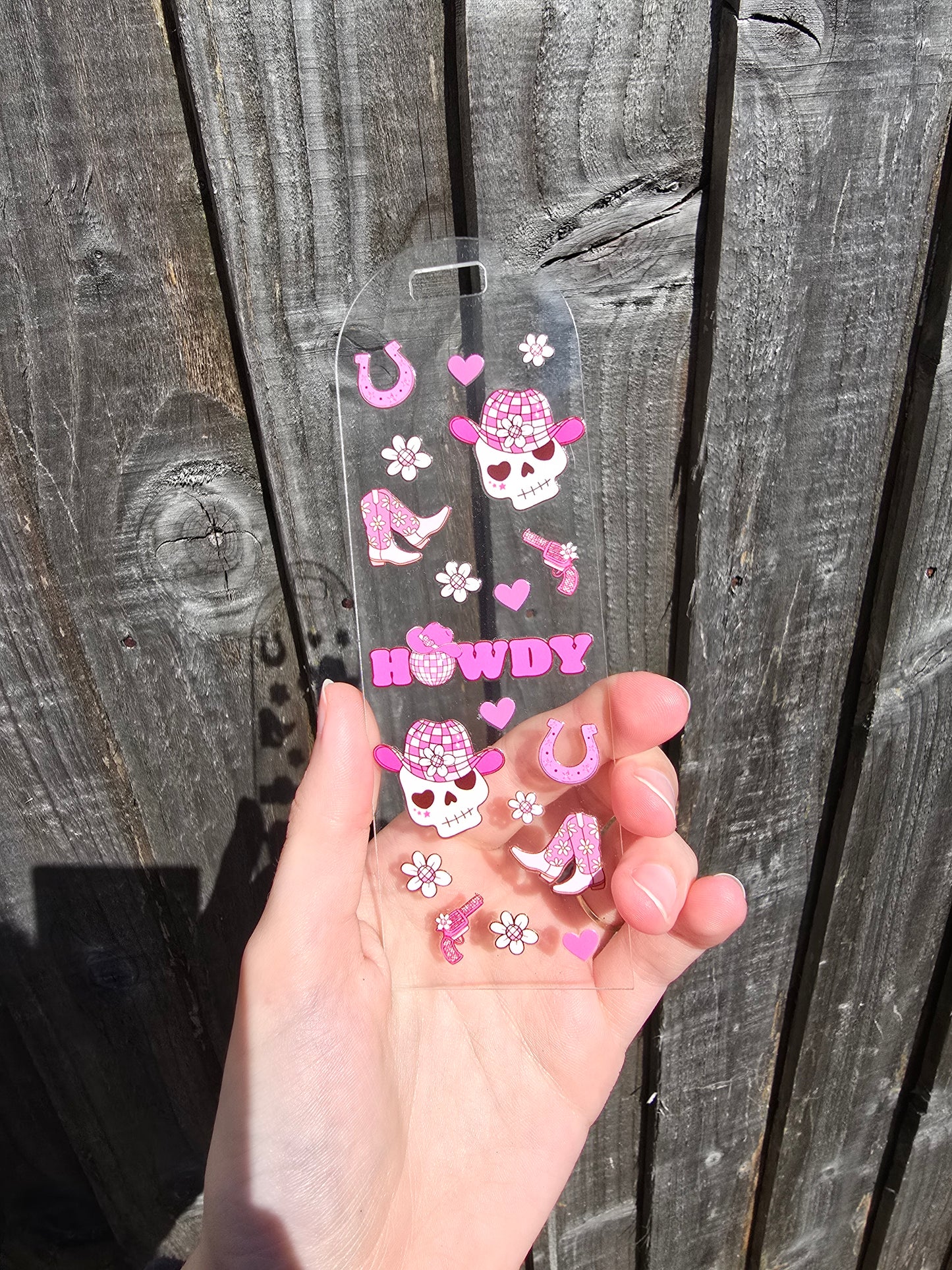 Howdy Bookmark (ready to post)