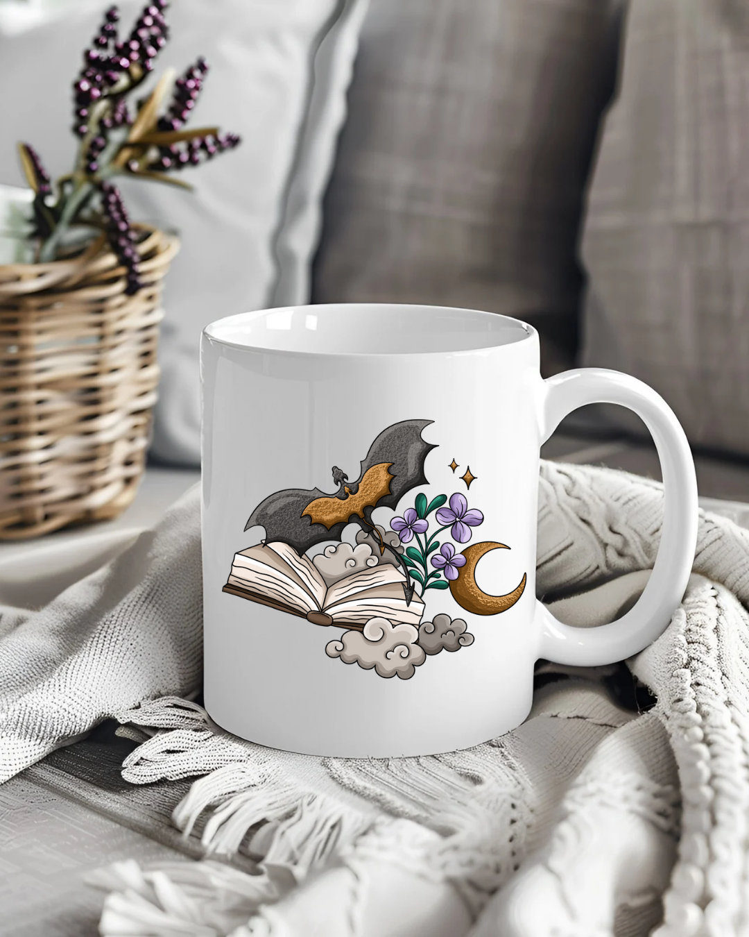 Book Dragon Ceramic mug