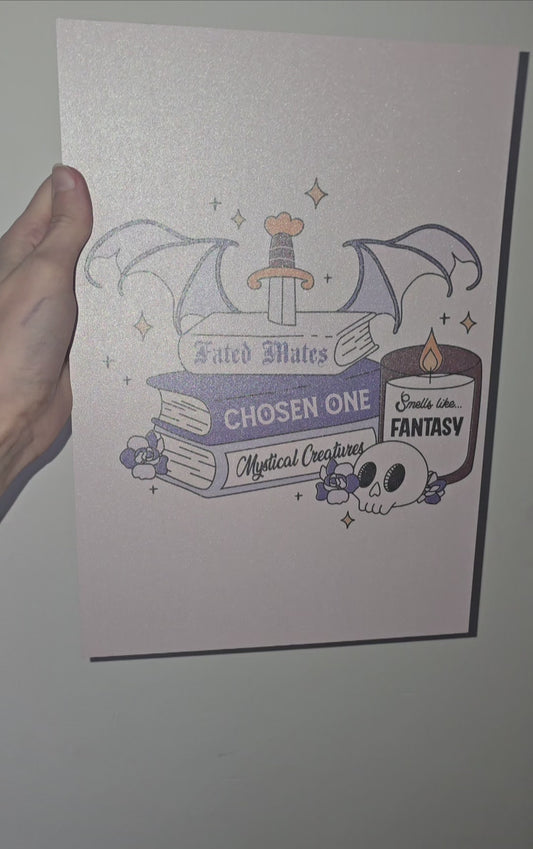 Bookish print