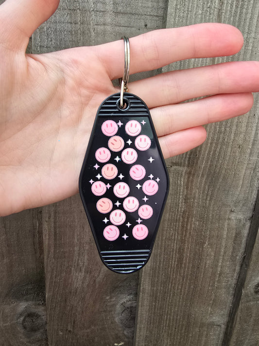 Smiley face Keyring