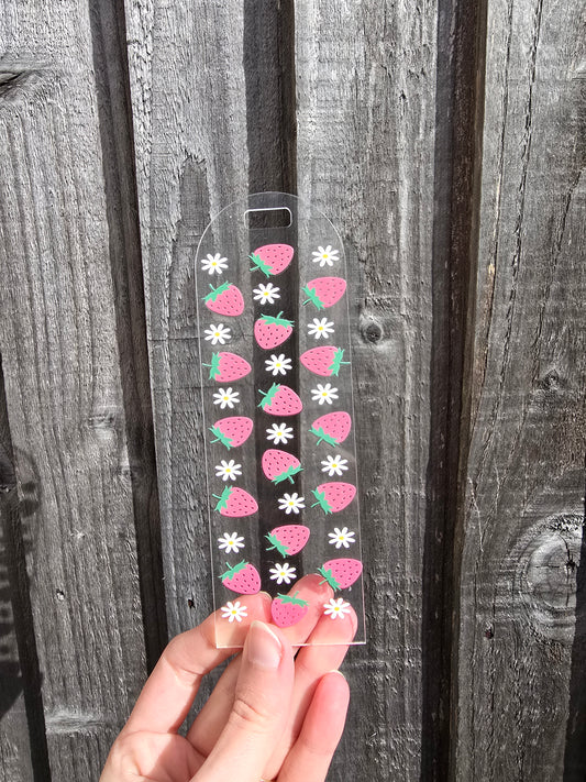 Strawberry Bookmark (ready to post)